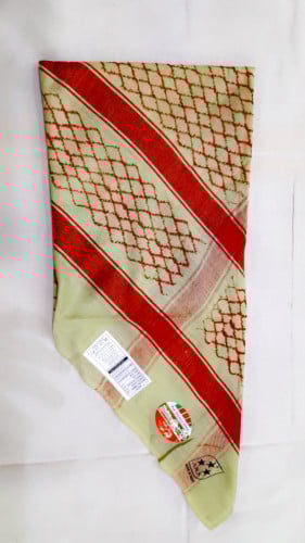 شماغ ملون - -بيج