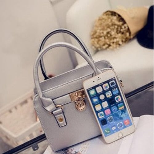 حقيبة يد نسائية رمادي Ladies Hand bag Grey