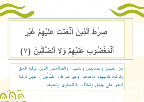 سورة الفاتحة كاملة