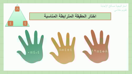 الوحدة الثالثة :طرائق الطرح