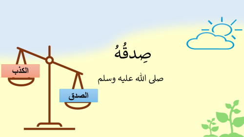 درس التعريف بالرسول صلى الله عليه وسلم