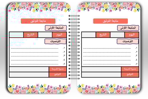 ملف الأداء الوظيفي التفاعلي للمعلمين | بوربوينت اح...