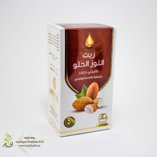 زيت اللوز الحلو 125مل (وادي النحل)