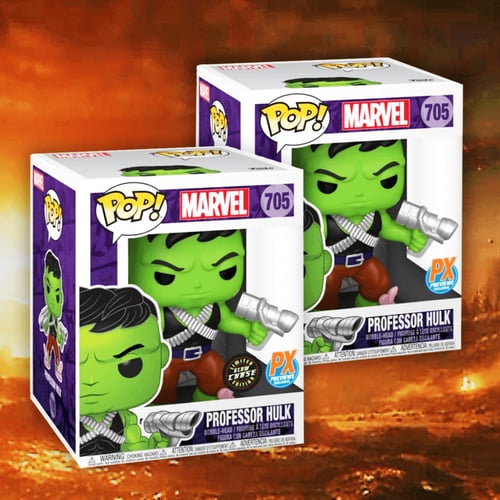 Funko POP Marvel: 6" Professor Hulk (Exc)