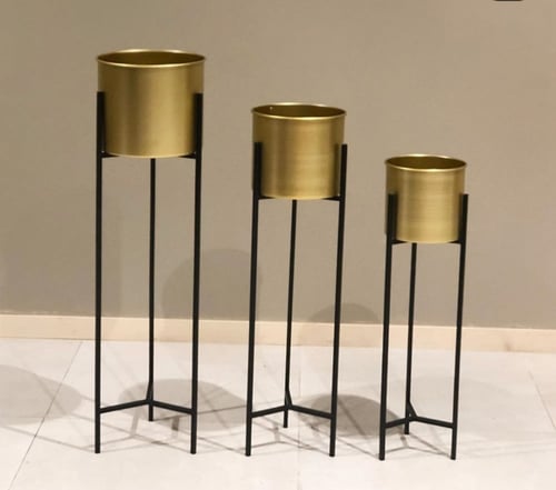 طقم احواض حديد 3 قطع