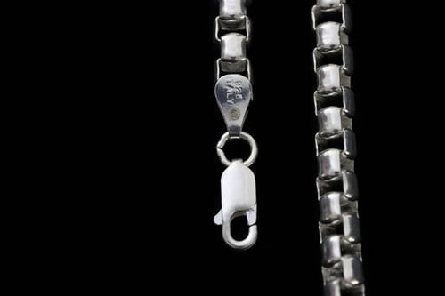 سلسال رجالي فضة عيار 925