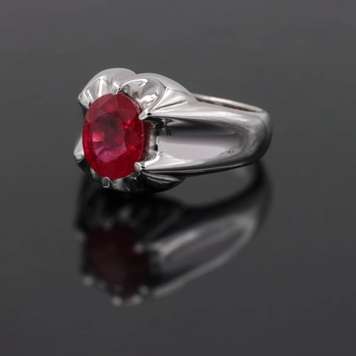 خاتم رجالي فضة عيار 925