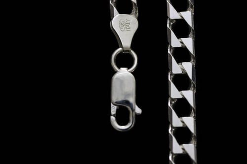 طقم رجالي ( سلسال و أسورة ) فضة عيار 925