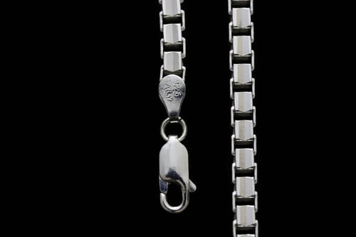 طقم رجالي ( سلسال و أسورة ) فضة عيار 925