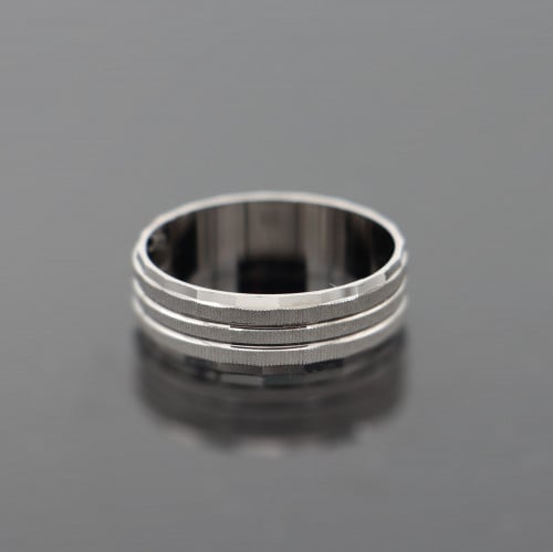 دبلة رجالي فضة عيار 925