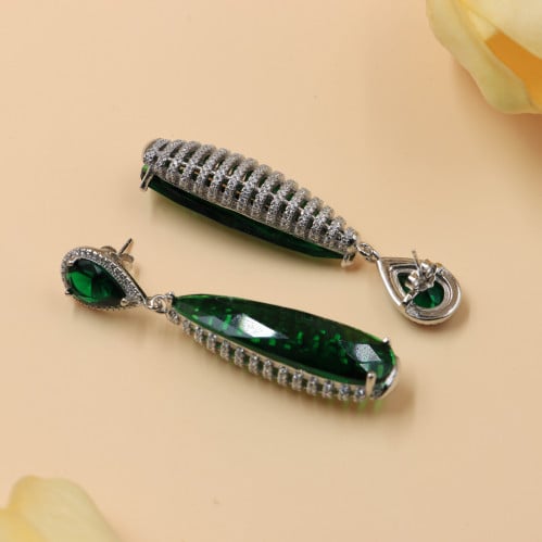 حلق نسائي فضة عيار 925