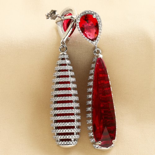 حلق نسائي فضة عيار 925