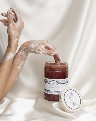 صابون الفراولة