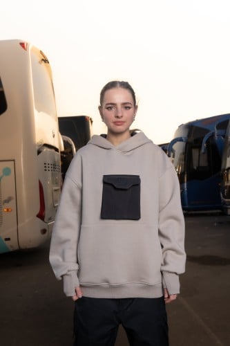 GREY HOODIE