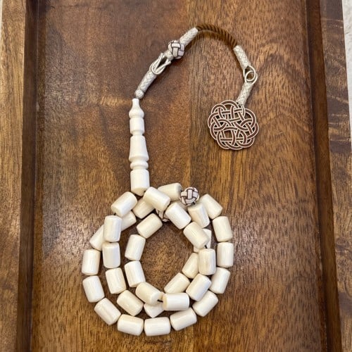 سبحة عاج طبيعي 46 جرام