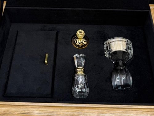 صندوق اهداء فاخر مع مبخرة