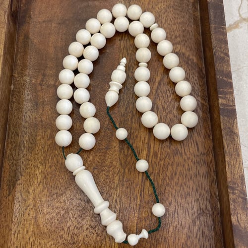 سبحة عاج ناب الفيل 50 جرام