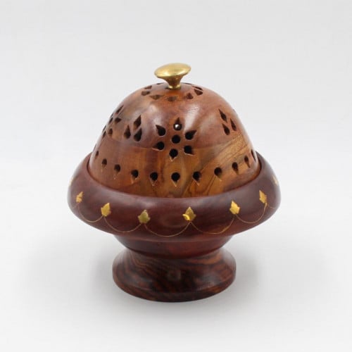 مجمرة هندية بغطاء