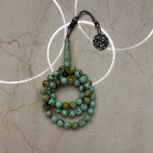 سبحة بكلايت فضة