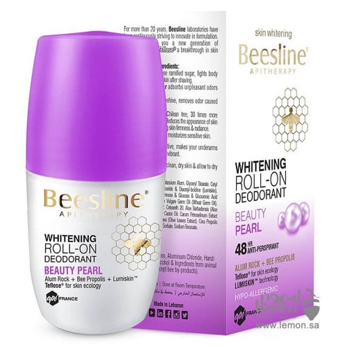 مزيل العرق و الرائحة رول اون تألق اللؤلؤ من بيزلين...