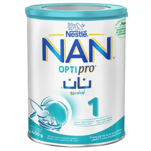 حليب أطفال نان أوبتي برو رقم (1) 400 جرام