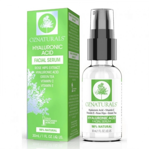 سيروم حمض الهاليورنك للوجه من اوز ناتشورال - 30مل