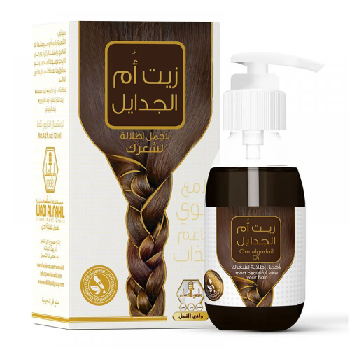 زيت أم الجدايل لشعر من وادي النحل 125 مل