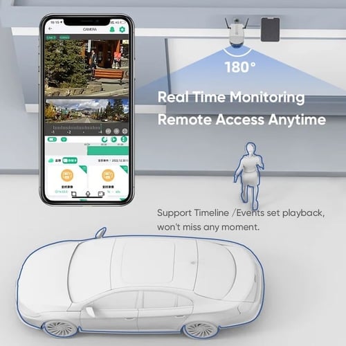 كاميرا مراقبة بالطاقة الشمسية 4G
