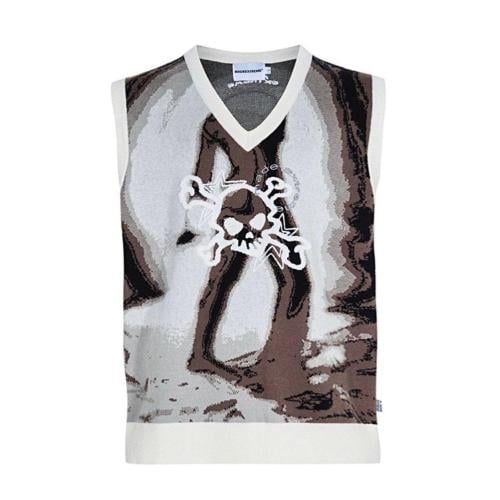 Punk Oversized Half Sweater