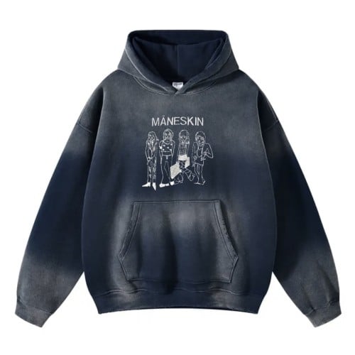 Maneskin Washed Hoodie