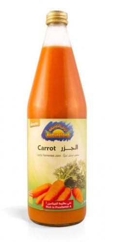 عصير جزر عضوي - 750 مل - أرض الطبيعة