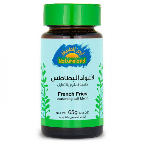 خلطة بهارات أعواد البطاطس - 65 جم - أرض الطبيعة