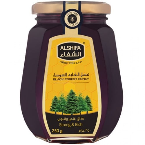 الشفاء عسل الغابة السوداء 250 جرام