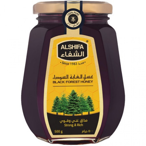 الشفاء عسل الغابة السوداء 500 جرام