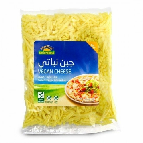 أرض الطبيعة جبنة نباتي عضوي بديل مبشورة 200 جرام (