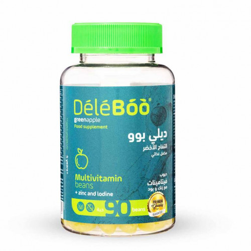 ديلي بوو حلوى قميز فيتامينات مع زنك و يود 90 حبة ق...