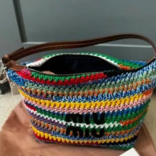 MIU MIU Crochet Pouch bag