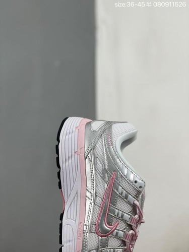 NIKE P-6000 W SNEAKER White, Silver & Pink