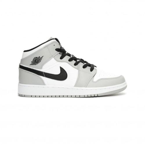 Air jordan 1 mid grey white