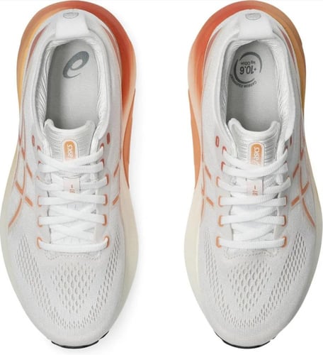 Asics Gel-Kayano 31 White/Faded Orange
