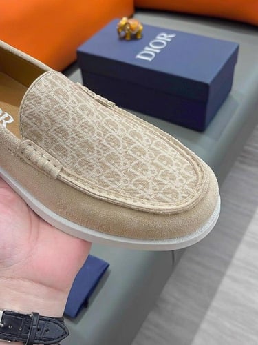 CHRISTIAN Dior Granville Loafer Beige