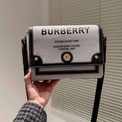 Burberry Note Horseferry Print Crossbody Bag