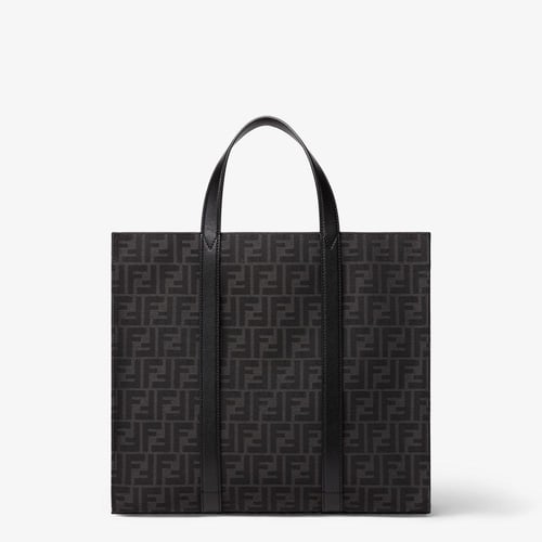 FENDI Shopper bag -Black&Gray