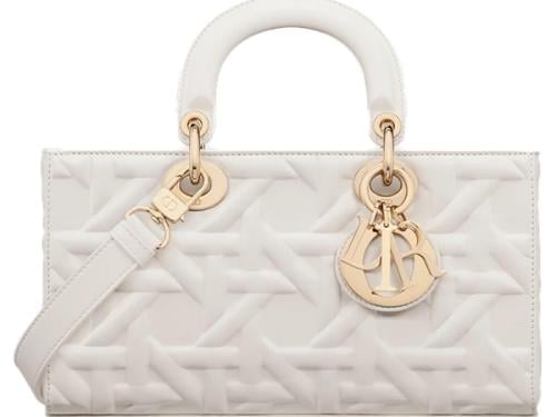 Small Lady D-Joy Bag White