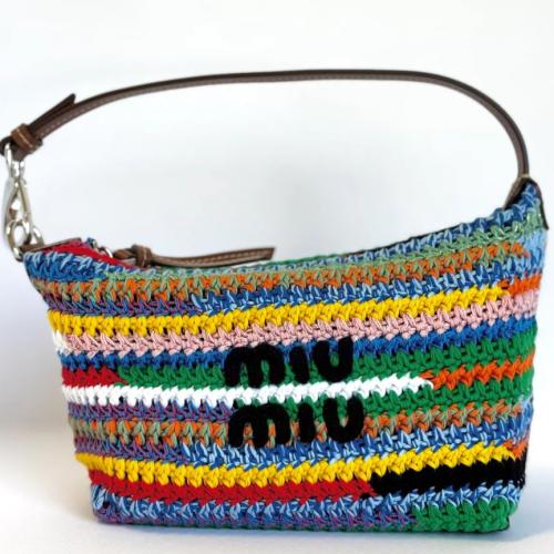 MIU MIU Crochet Pouch bag