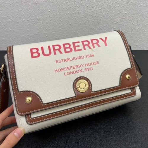 Burberry Note Horseferry Print Crossbody Bag