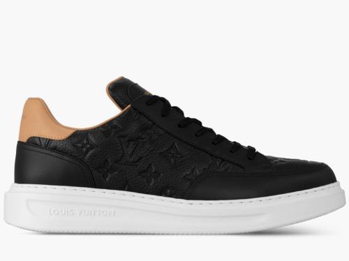 LOUIS VUITTON Time Out Sneakers Black Monogram
