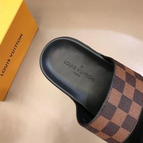 louis vuitton Sandals Brown and Black