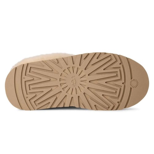 UGG platform suede flat mules