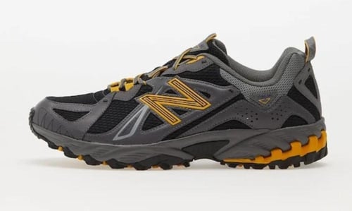 New Balance 610 Black/Grey/Yellow'